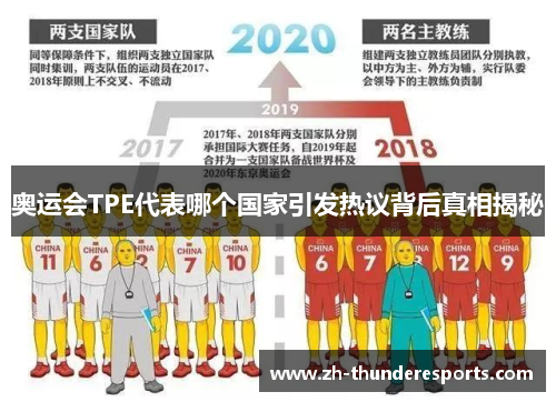 奥运会TPE代表哪个国家引发热议背后真相揭秘 奥运会TPE代表哪个国家引发热议背后真相揭秘